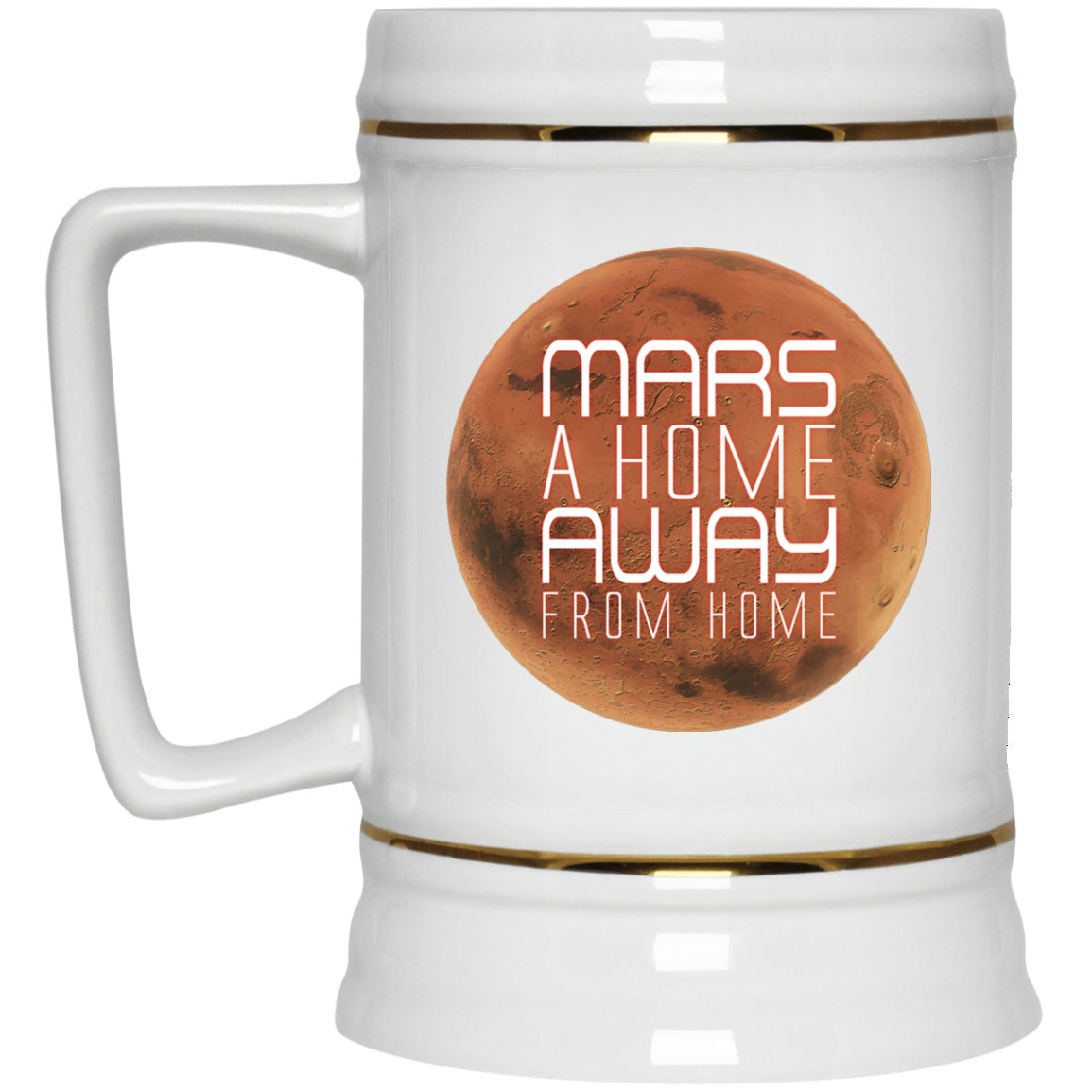 mars home MARS Mugs White - GoneBold.gift
