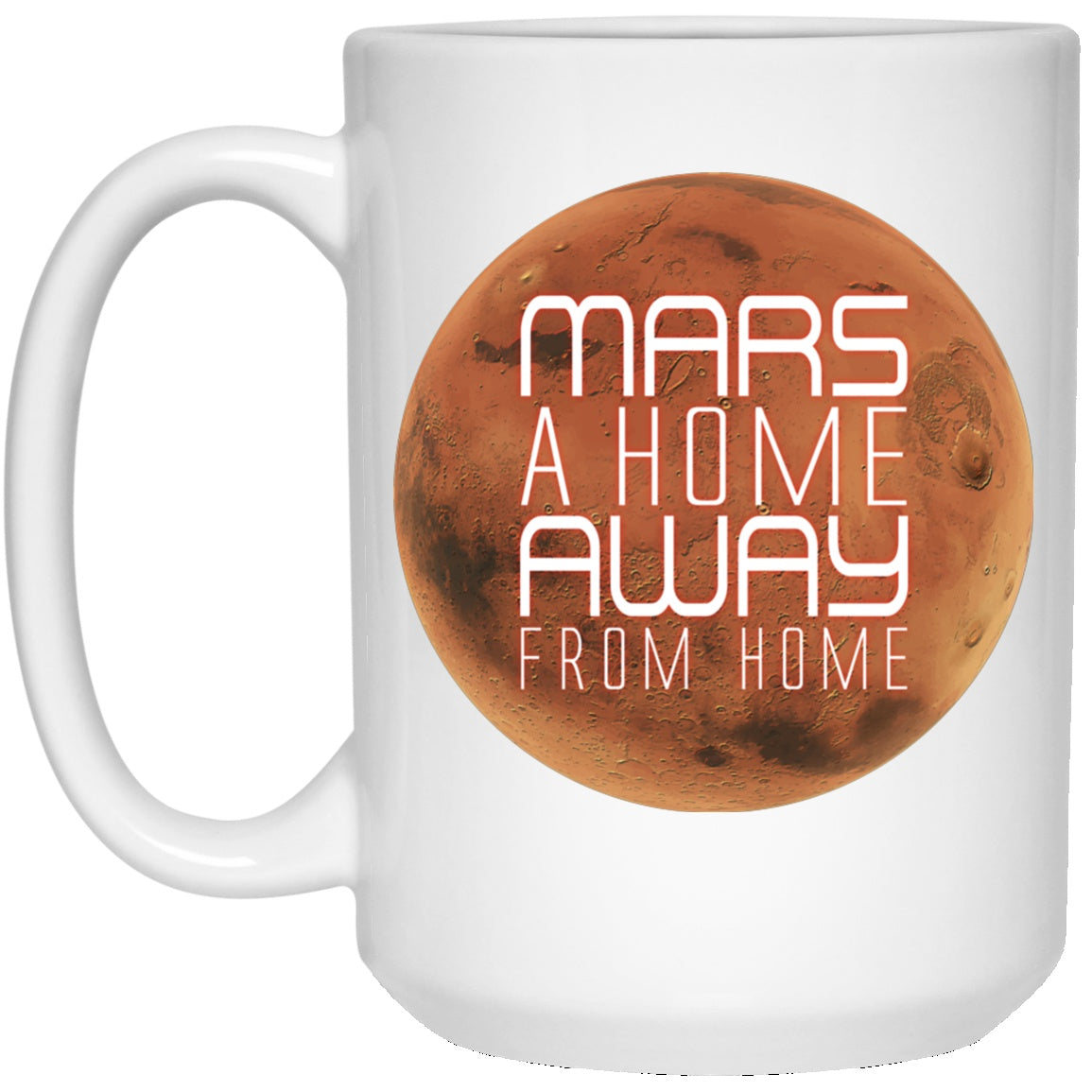 mars home MARS Mugs White - GoneBold.gift