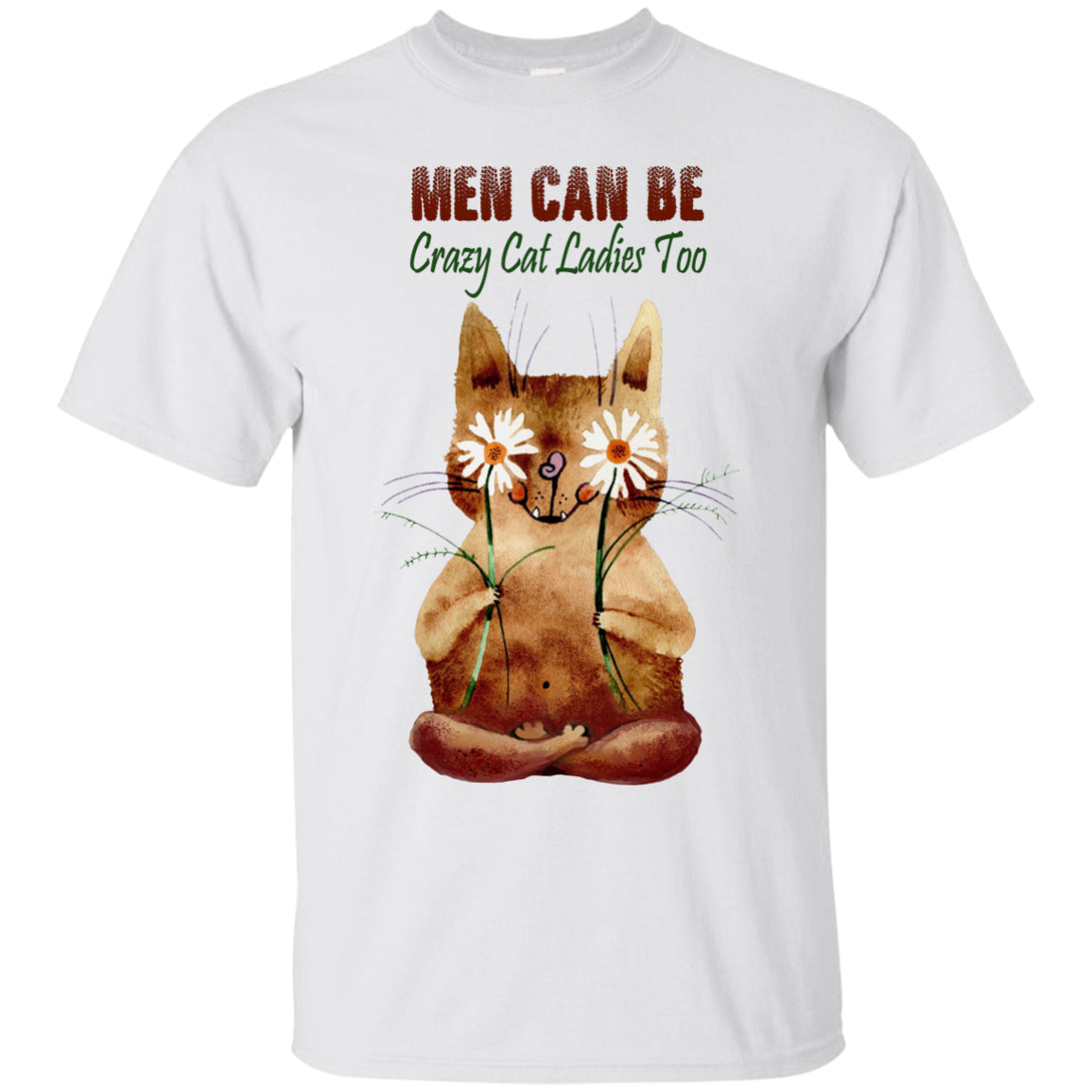 Men Can Be Crazy Cat Ladies Too - Tees & Hoodies - GoneBold.gift