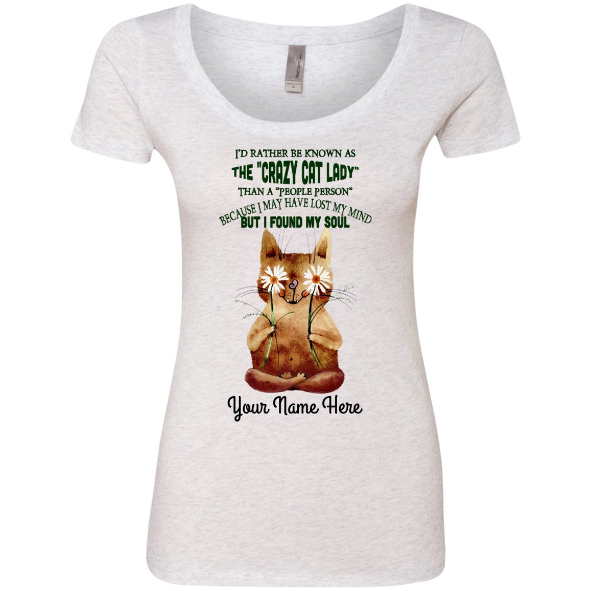 Personalized Found My Soul Cat Lady Shirts - GoneBold.gift