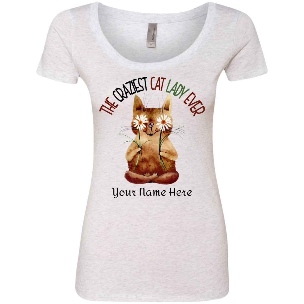 Personalized The Craziest Cat Lady Ever Shirts - GoneBold.gift
