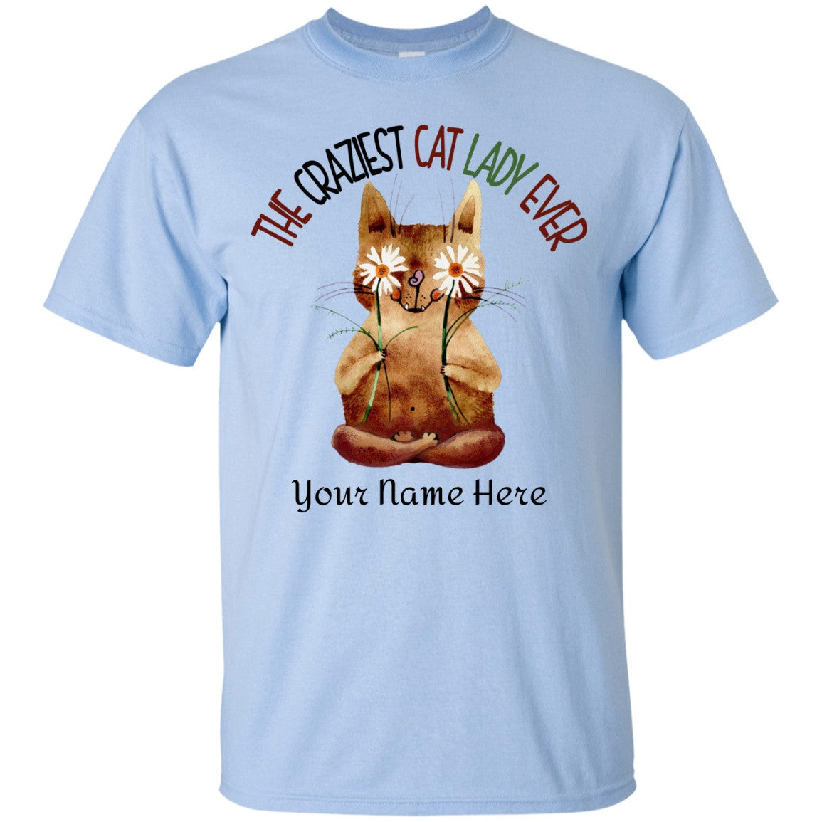 Personalized The Craziest Cat Lady Ever Shirts - GoneBold.gift