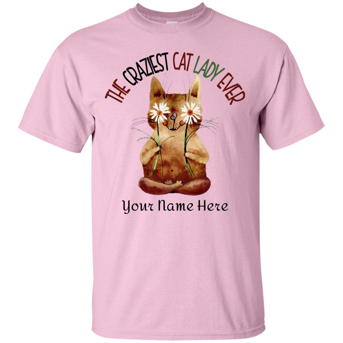 Personalized The Craziest Cat Lady Ever Shirts - GoneBold.gift