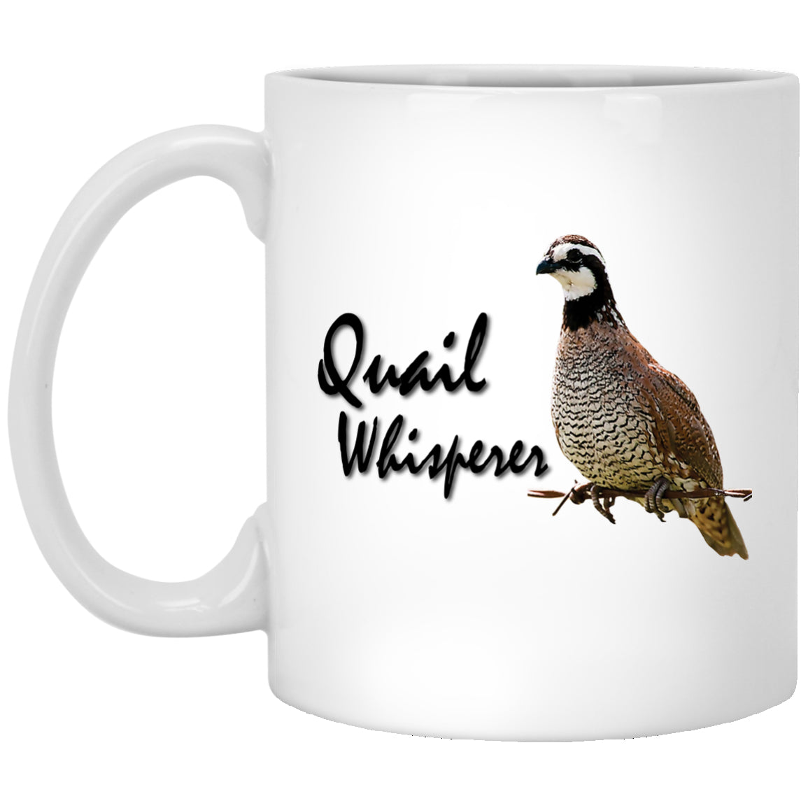 Quail Whisperer - Bobwhite Quail Mugs and Bottles - GoneBold.gift