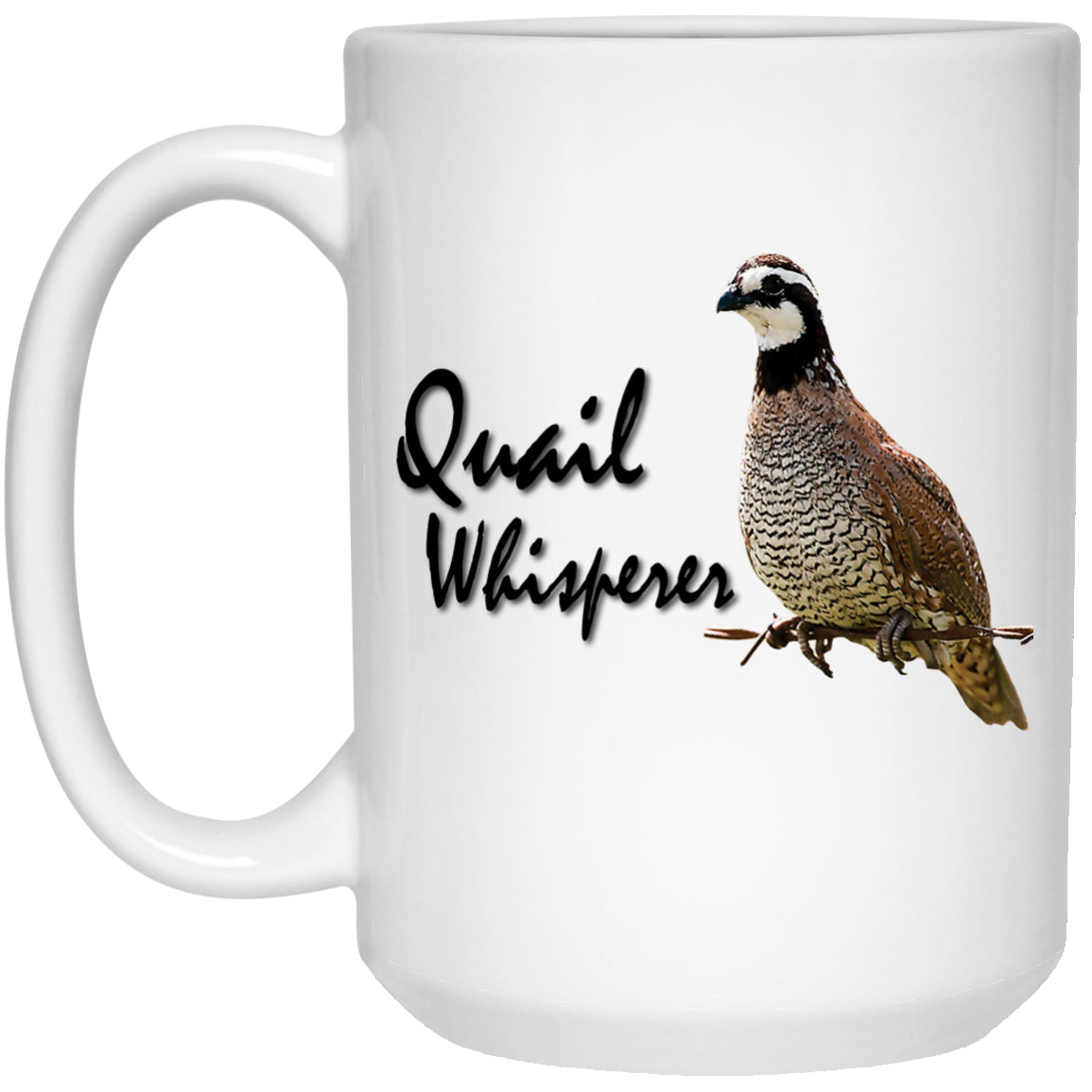 Quail Whisperer - Bobwhite Quail Mugs and Bottles - GoneBold.gift