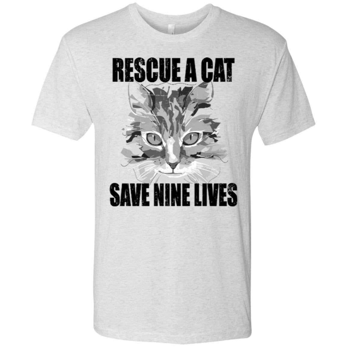 Rescue A Cat Save Nine Lives Men's Shirts - GoneBold.gift