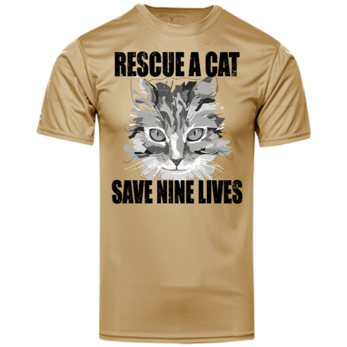 Rescue A Cat Save Nine Lives Men's Shirts - GoneBold.gift