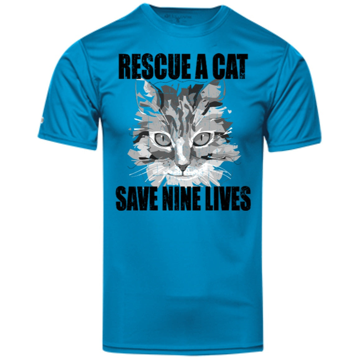 Rescue A Cat Save Nine Lives Men's Shirts - GoneBold.gift