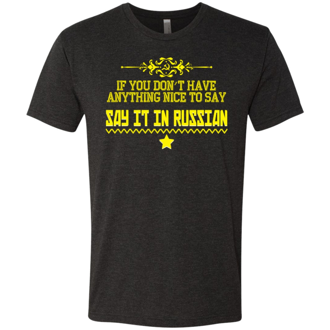 Say It In Russian - Premium Tees - GoneBold.gift