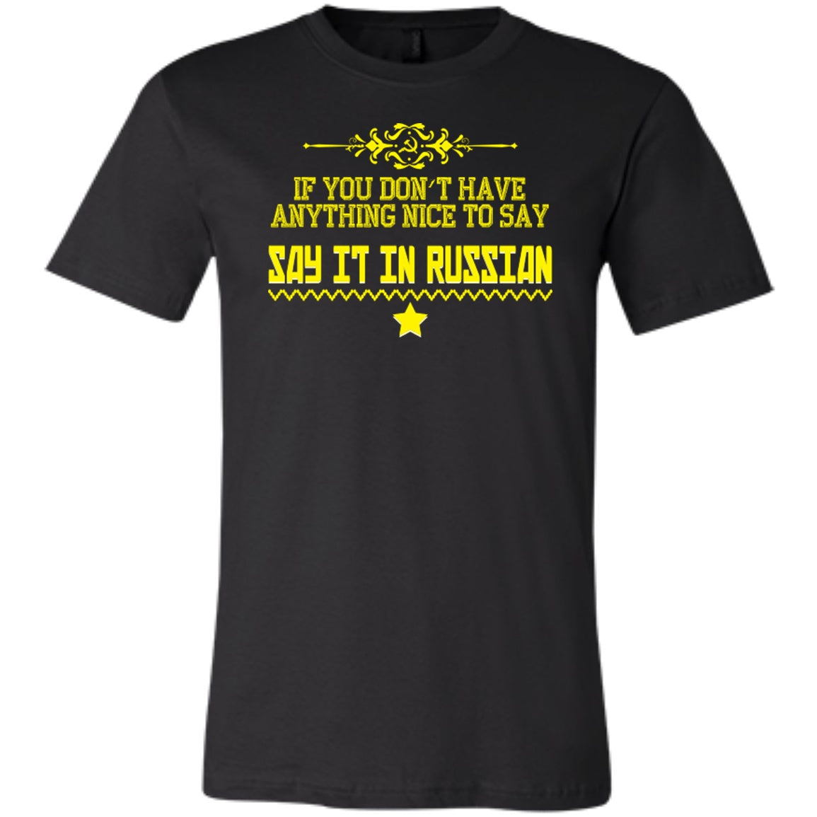 Say It In Russian - Premium Tees - GoneBold.gift