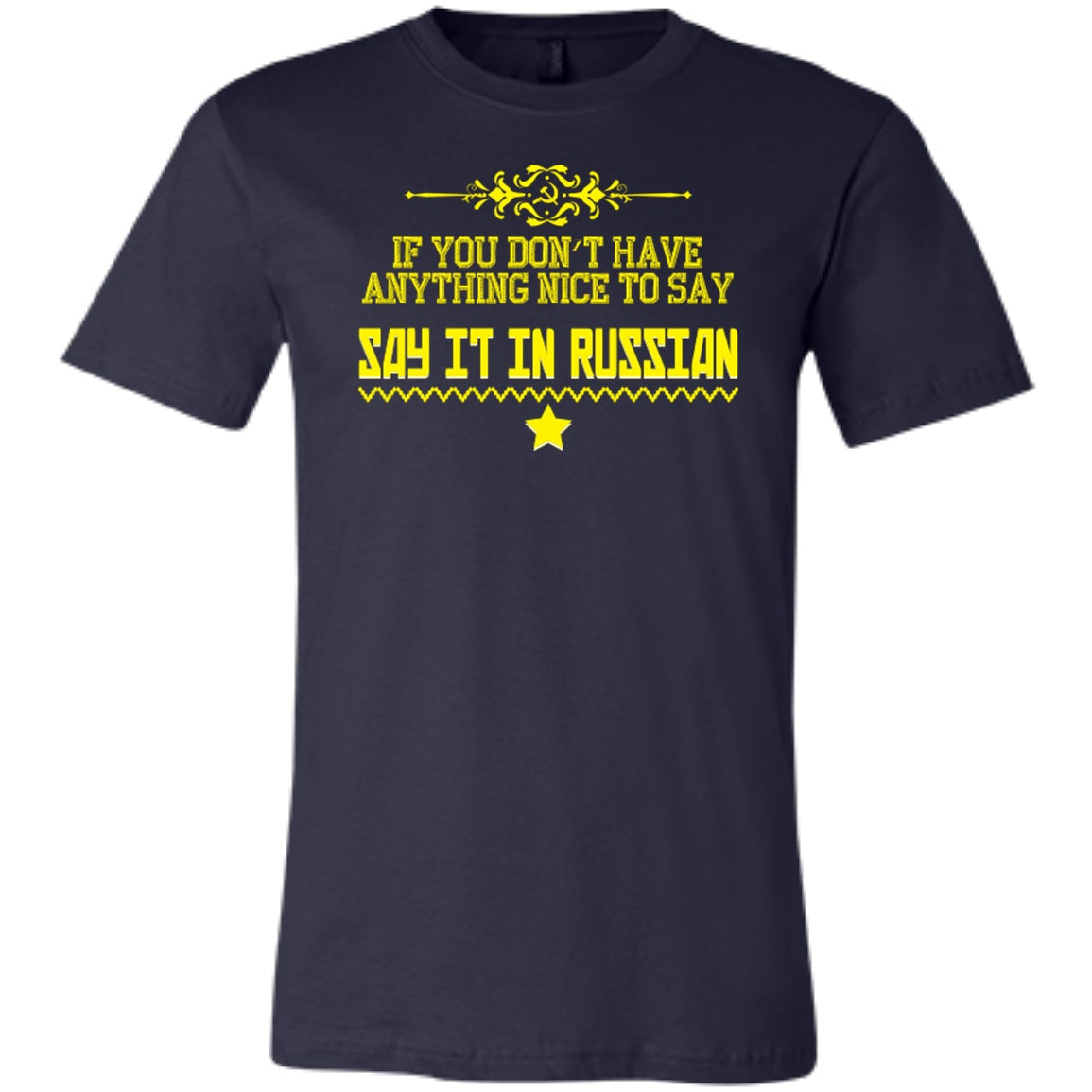 Say It In Russian - Premium Tees - GoneBold.gift