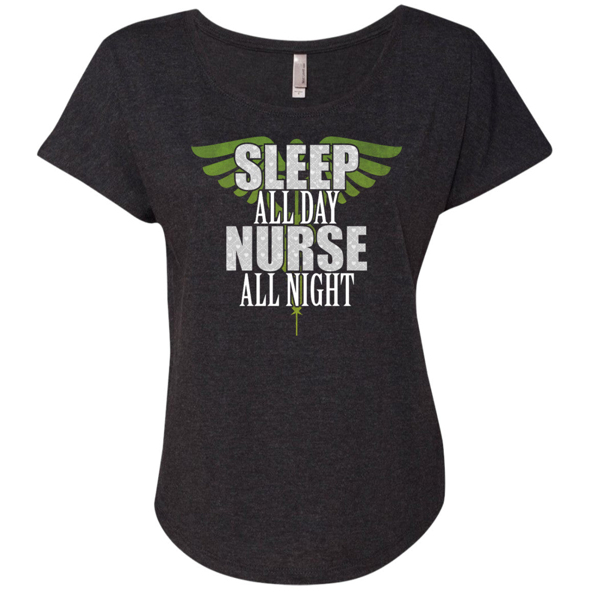 Sleep All Day Nurse All Night Tanks and Tees - GoneBold.gift