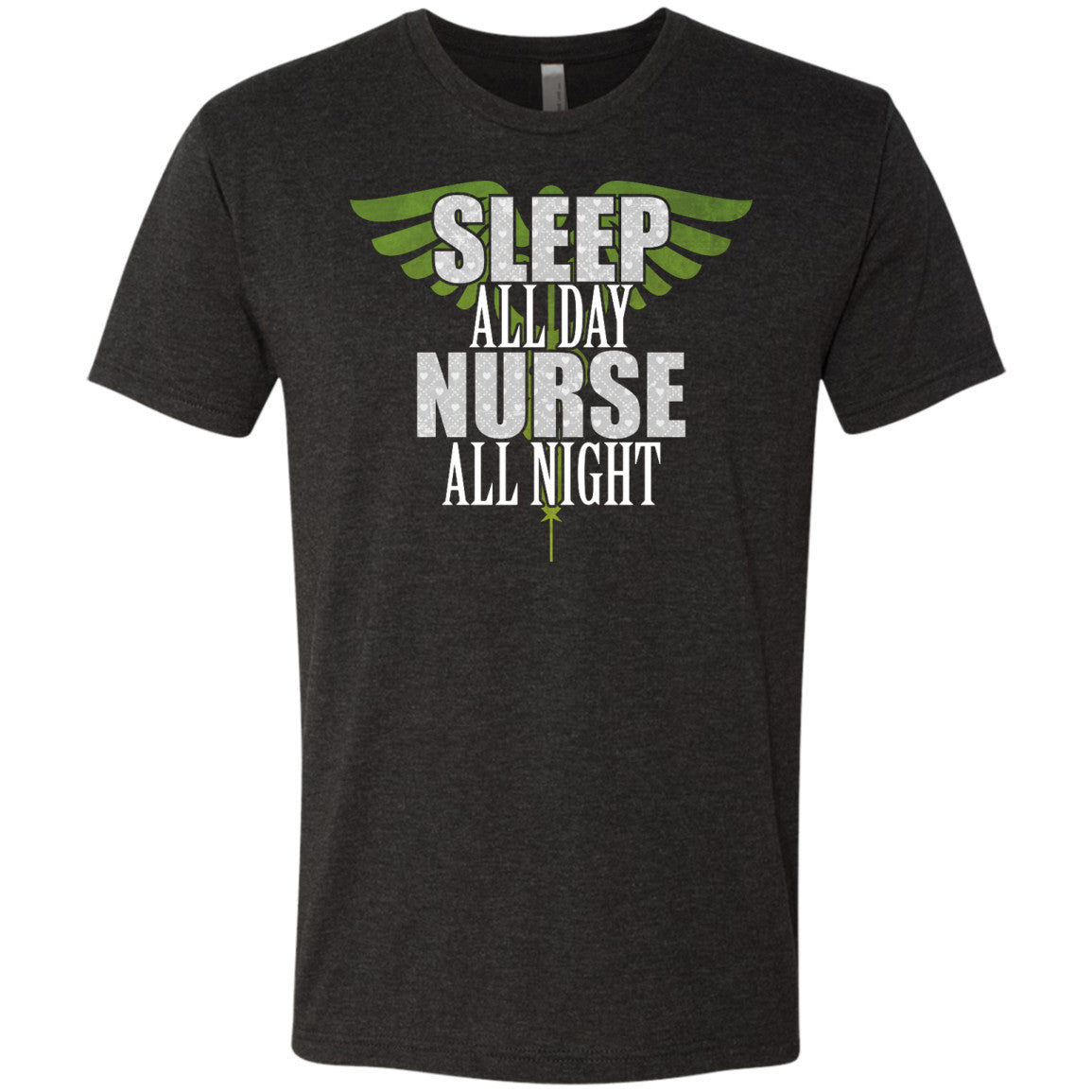 Sleep All Day Nurse All Night Tanks and Tees - GoneBold.gift