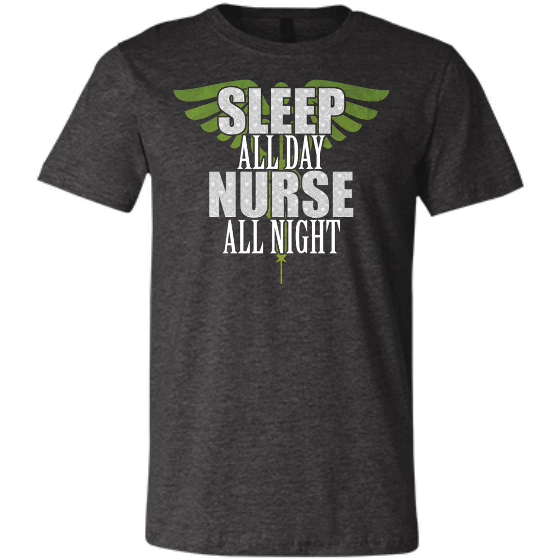 Sleep All Day Nurse All Night Tanks and Tees - GoneBold.gift