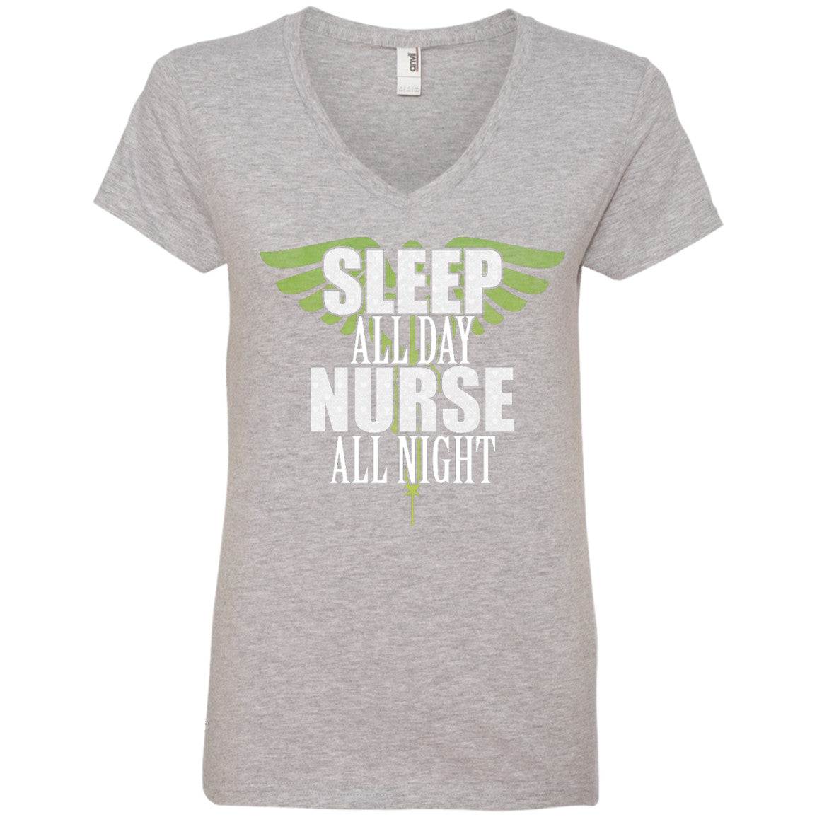 Sleep All Day Nurse All Night Tanks and Tees - GoneBold.gift