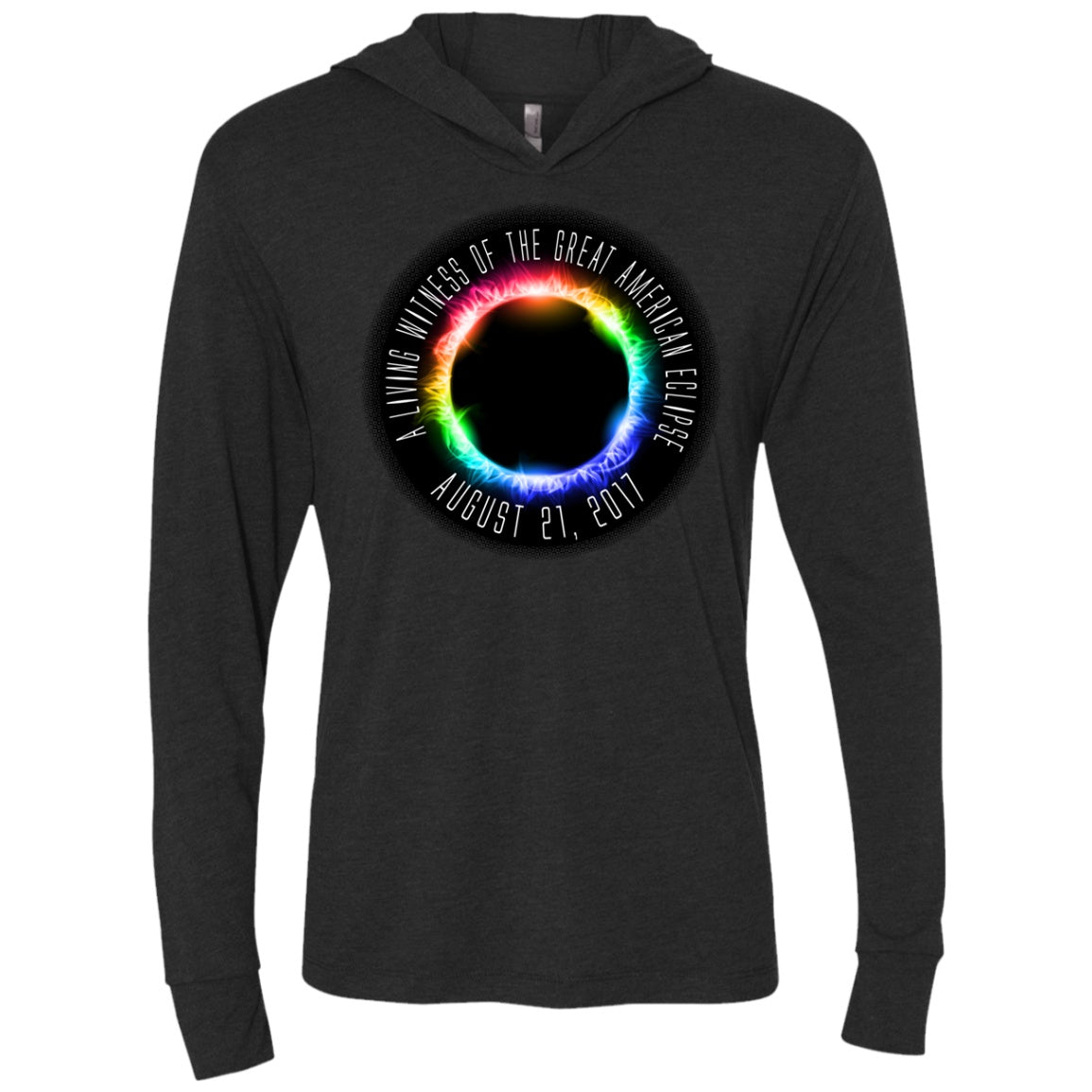 Solar Eclipse Hoodies Unisex - A Living Witness - GoneBold.gift