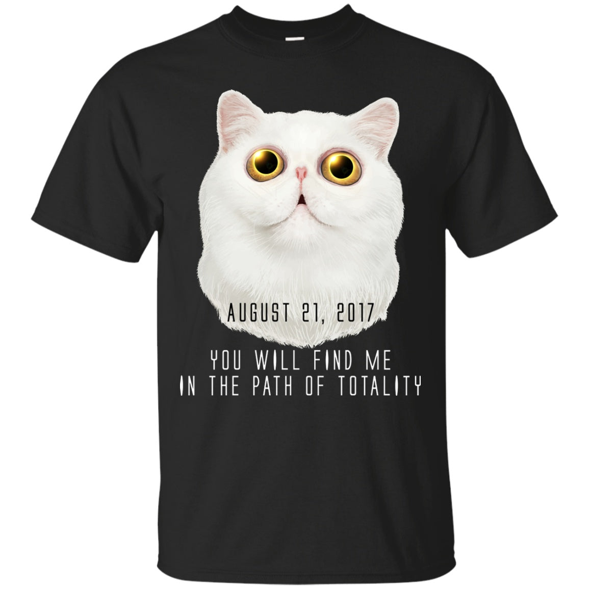 Solar Eclipse Hoodies Unisex - Cat Eclipse - GoneBold.gift