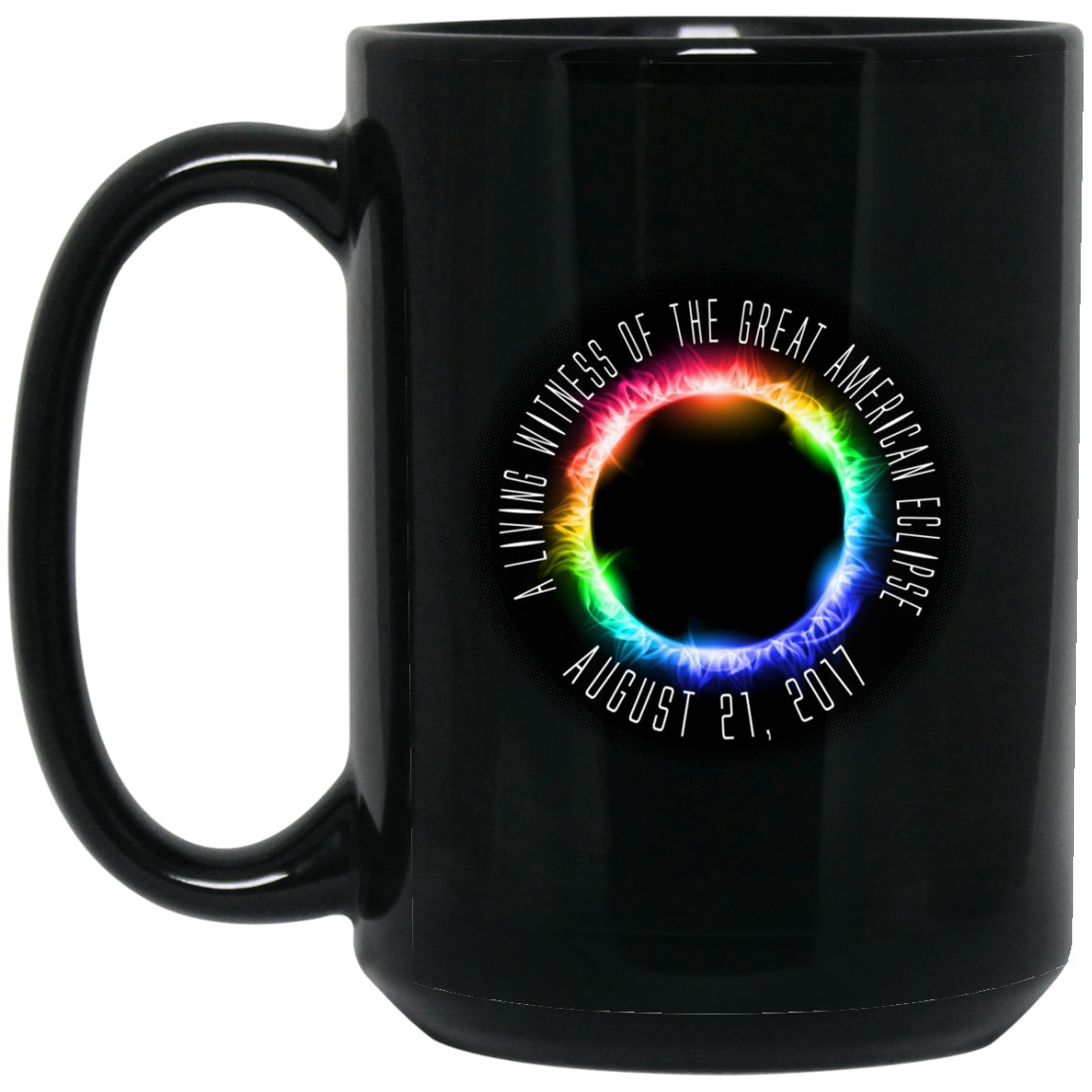 WITNESS Solar Eclipse Black Coffee Mugs - GoneBold.gift