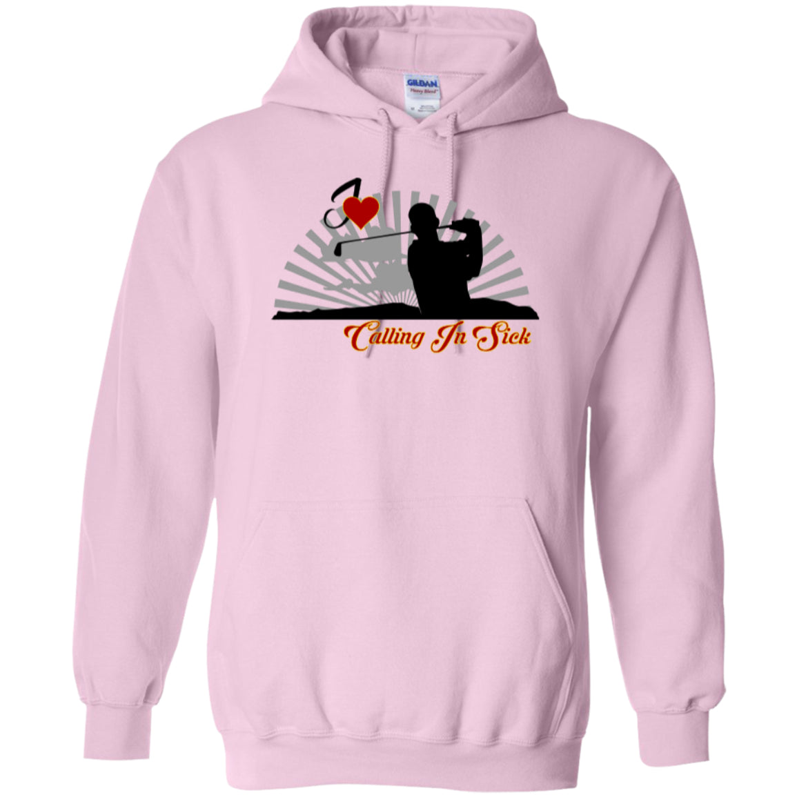 Golf - Love Calling In Sick -Pullover Hoodie 8 oz - GoneBold.gift