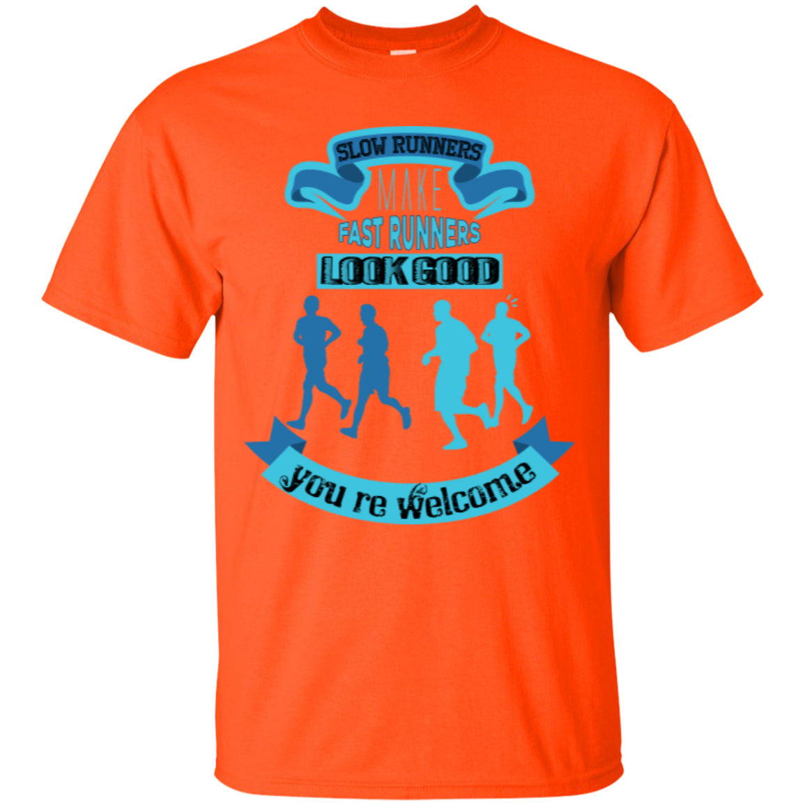 SLOW RUNNERS - Custom Ultra Cotton T-Shirt - GoneBold.gift