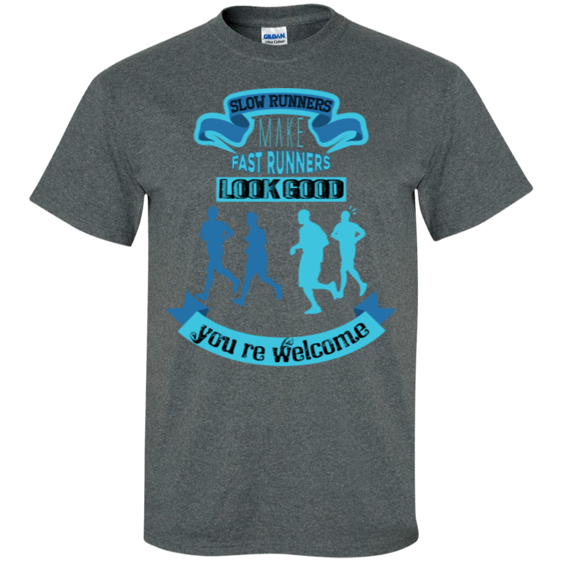 SLOW RUNNERS - Custom Ultra Cotton T-Shirt - GoneBold.gift