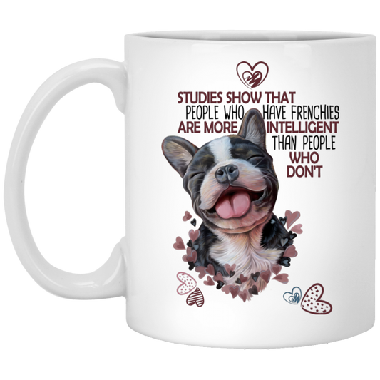 French Bulldog lovers Gift, Frenchie coffee mug - GoneBold.gift