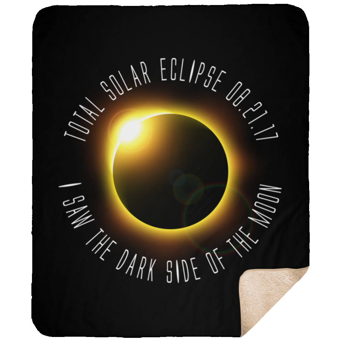 Solar Eclipse Gifts, Total Solar Eclipse Blankets - GoneBold.gift