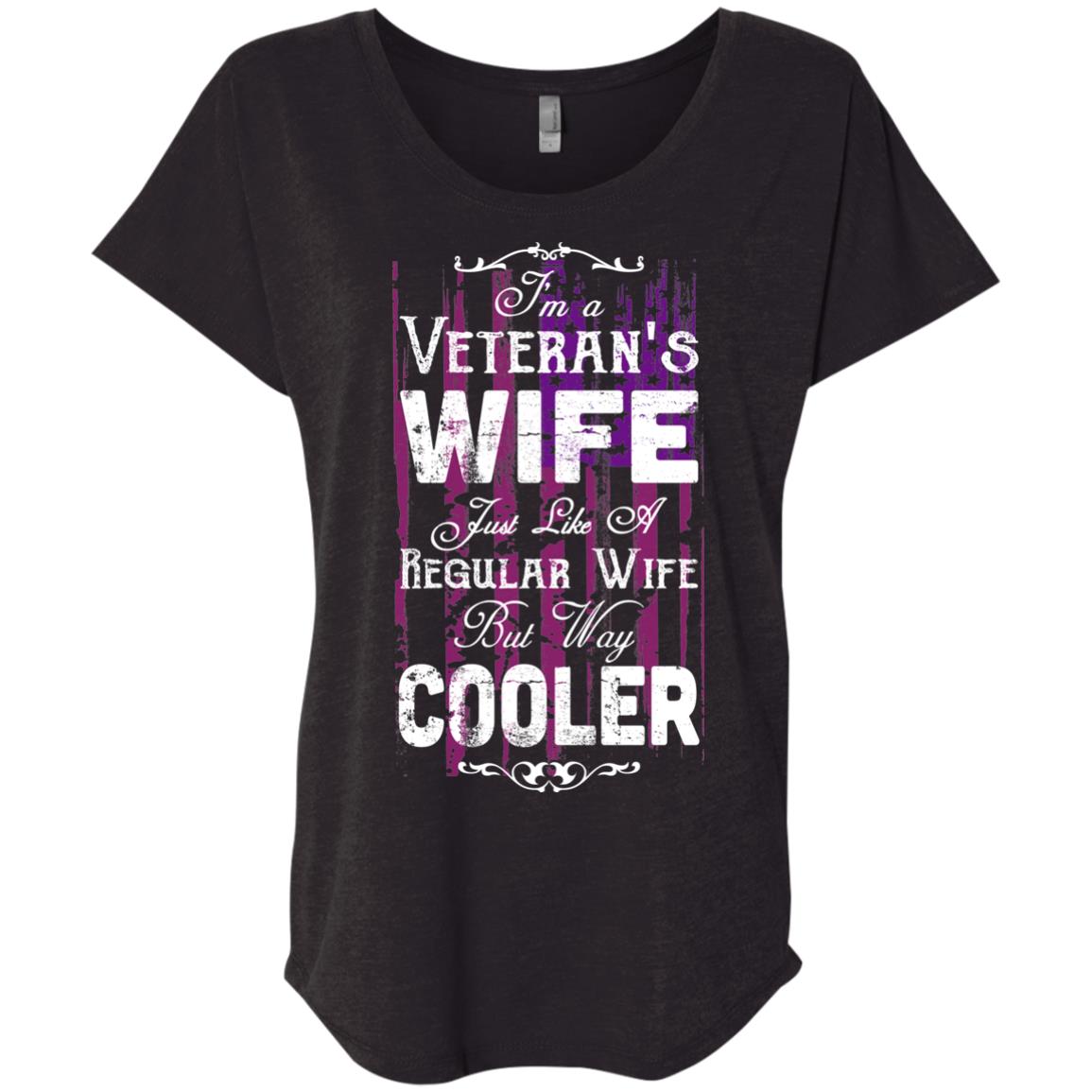 Veteran Wife shirt Funny Women tees n tanks - GoneBold.gift
