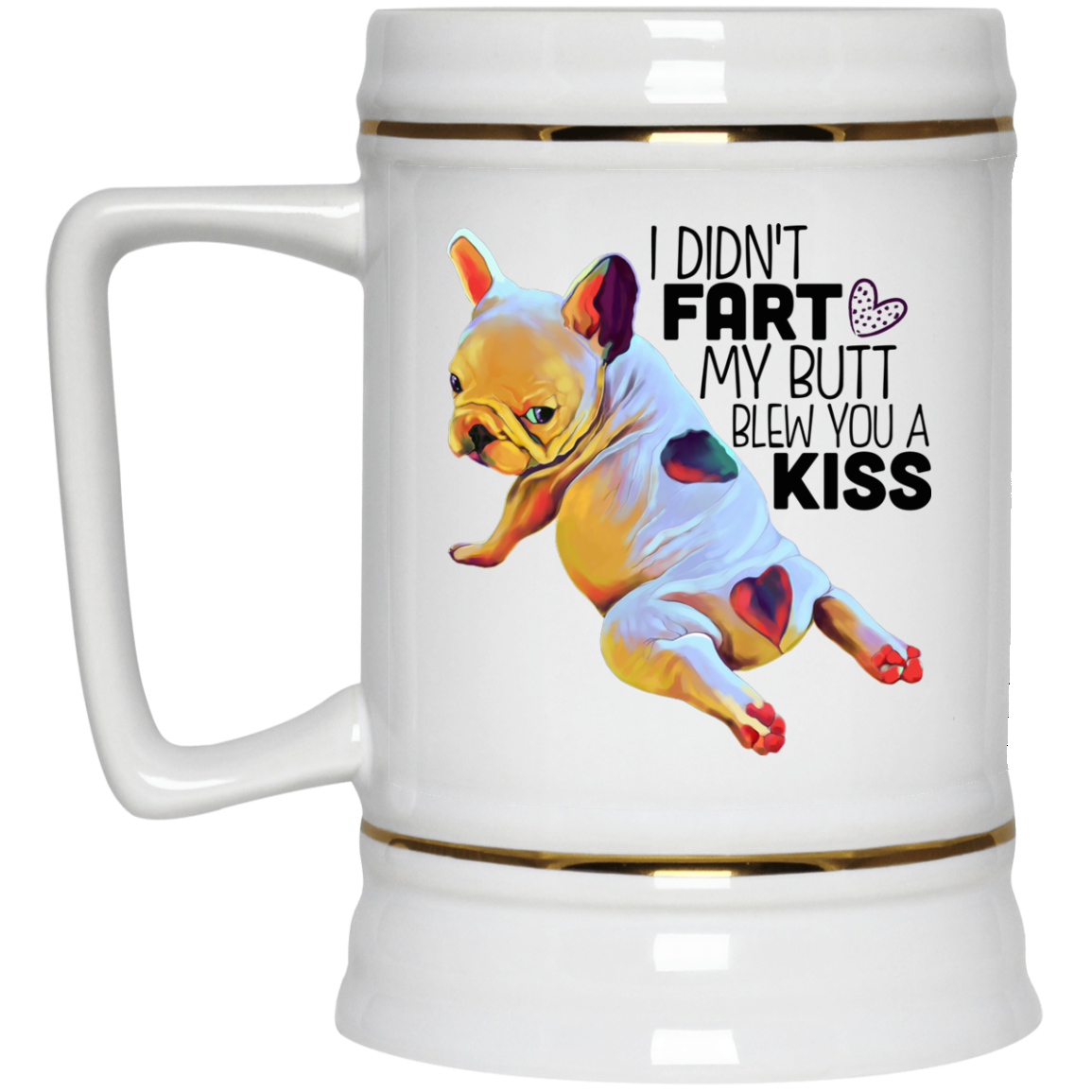Fart Mug Frenchie gifts - French Bulldog Funny Mugs - GoneBold.gift
