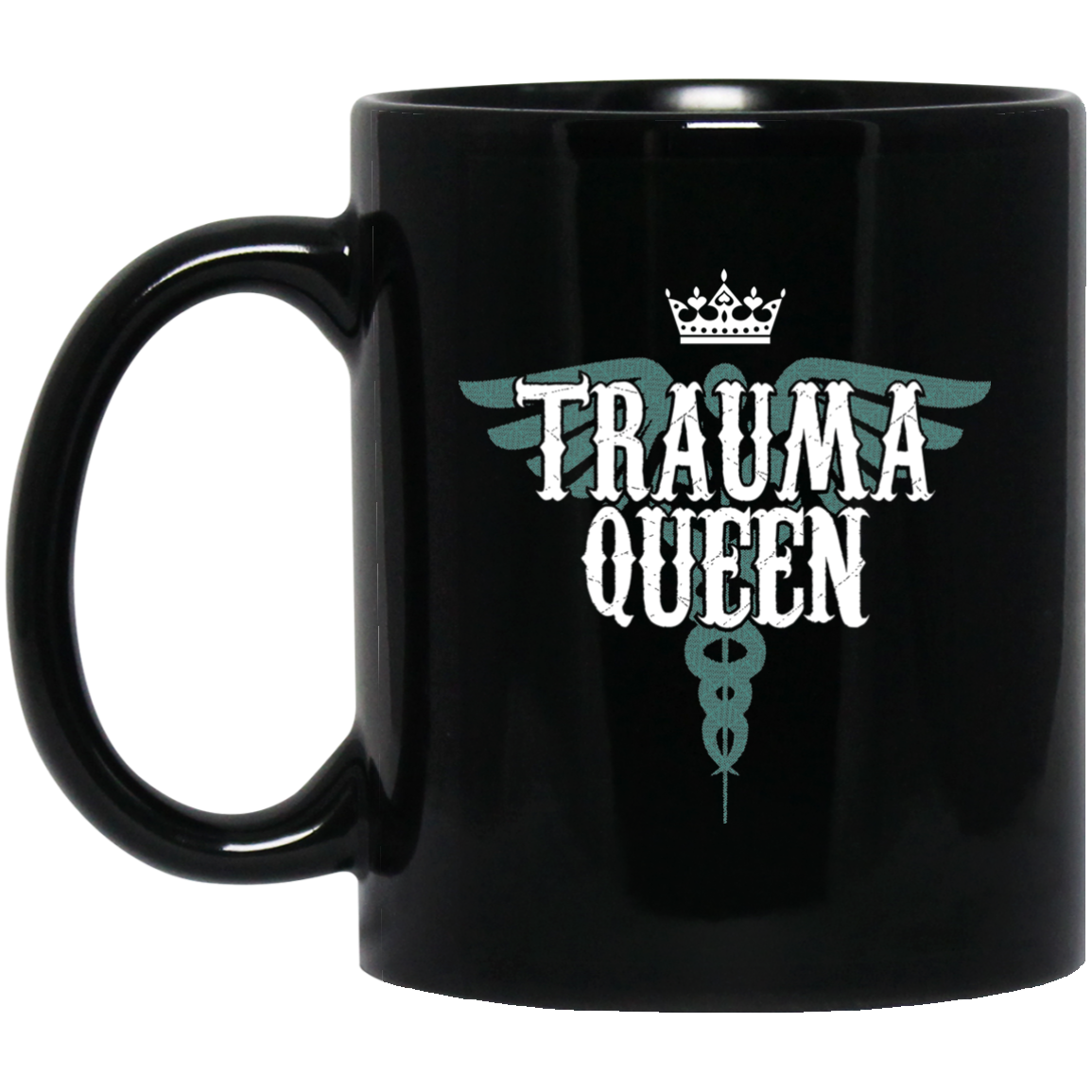 Nurse Mug - Trauma Queen - GoneBold.gift