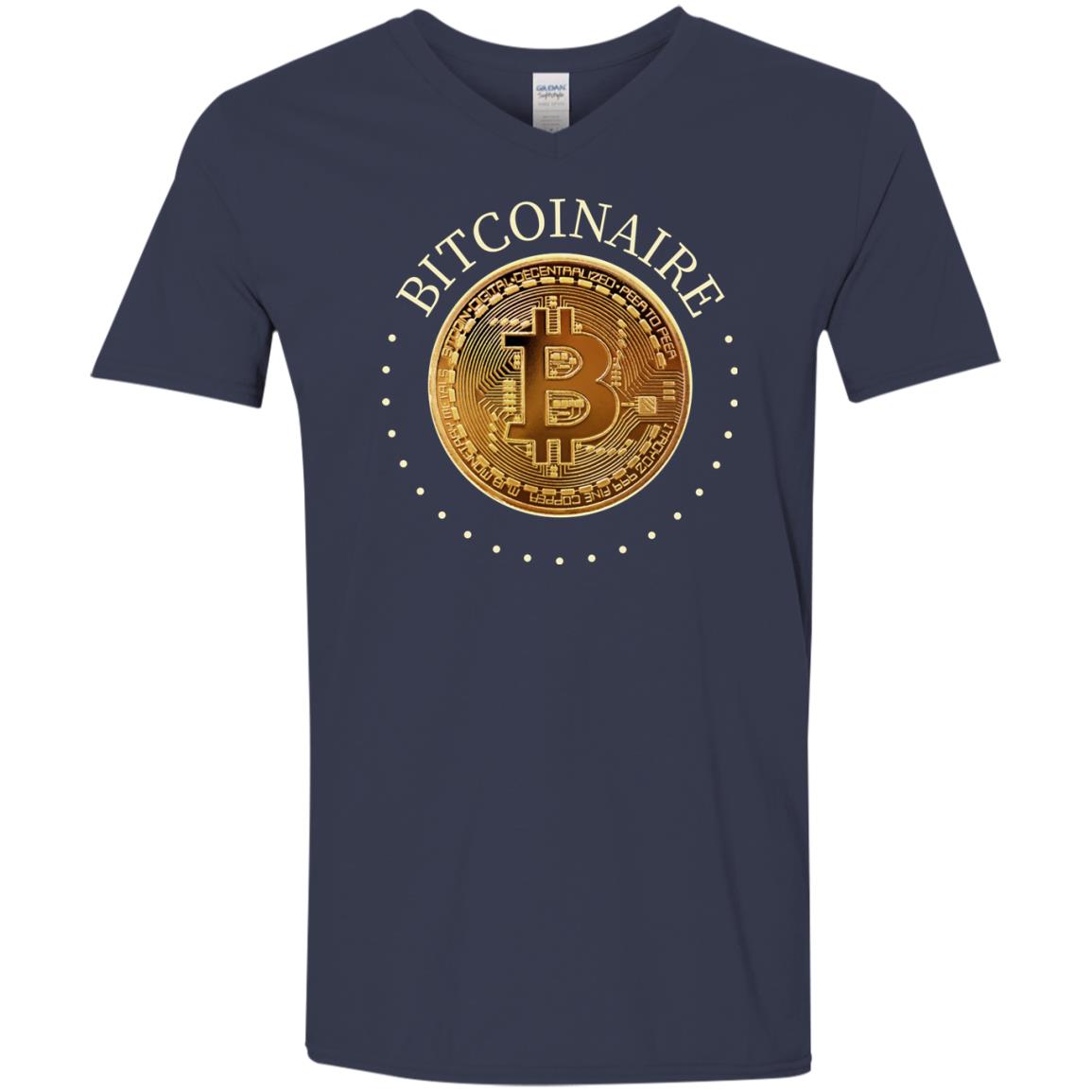 Bitcoin Shirt for Men - Bitcoinaire - GoneBold.gift