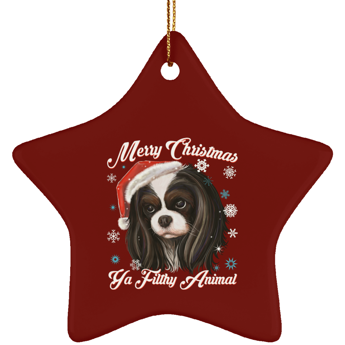 Christmas tree decorations - Cavalier King Charles Spaniel - GoneBold.gift