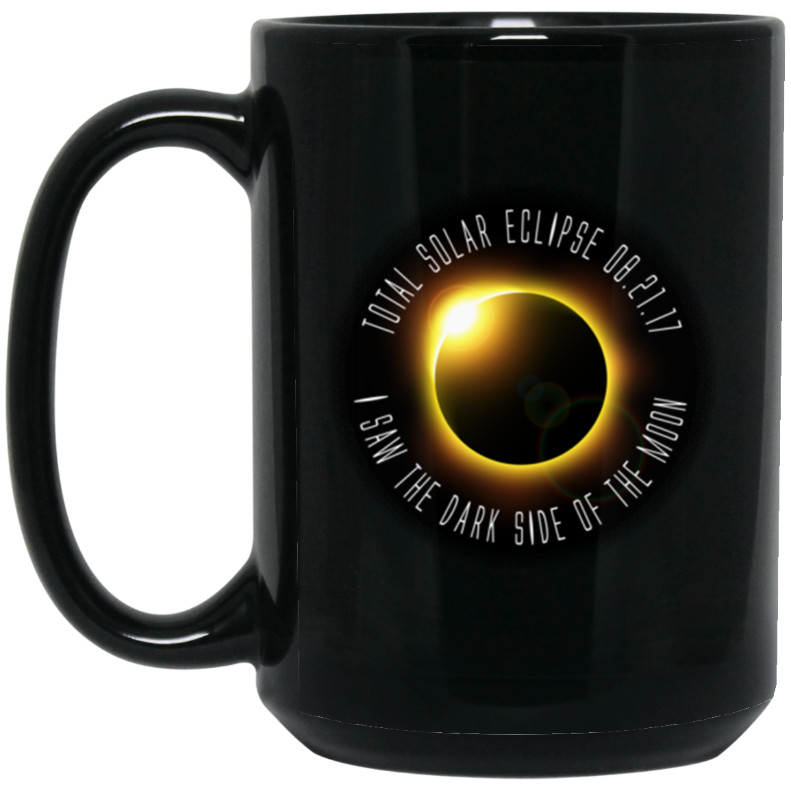 Solar Eclipse Coffee Mug - Dark Side Of The Moon - GoneBold.gift