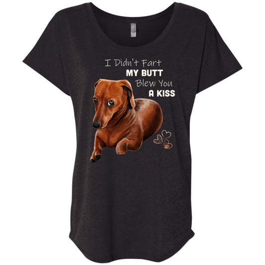Wiener Dog, Dachshund T-Shirt, Dachshund gifts, I Didn't Fart My Butt Blew You A Kiss, Funny Shirt - GoneBold.gift