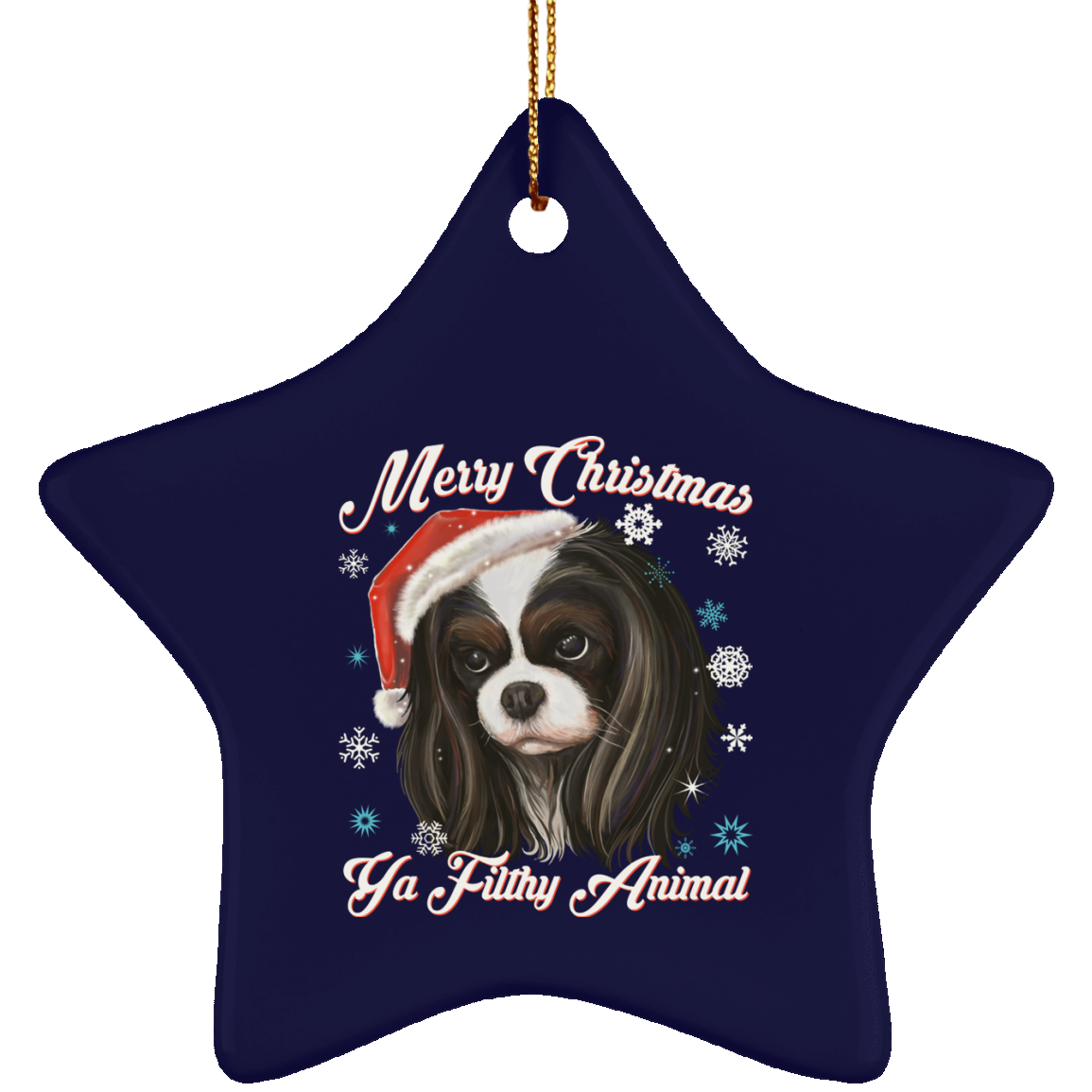 Christmas tree decorations - Cavalier King Charles Spaniel - GoneBold.gift
