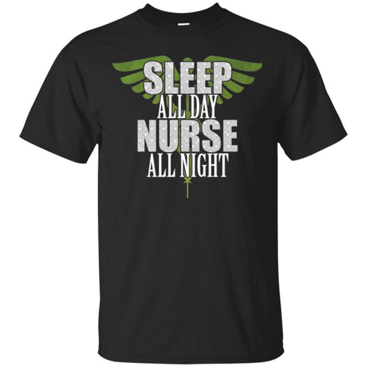 Nurse shirt - Night Shift Nurse Funny Unisex Tees - GoneBold.gift