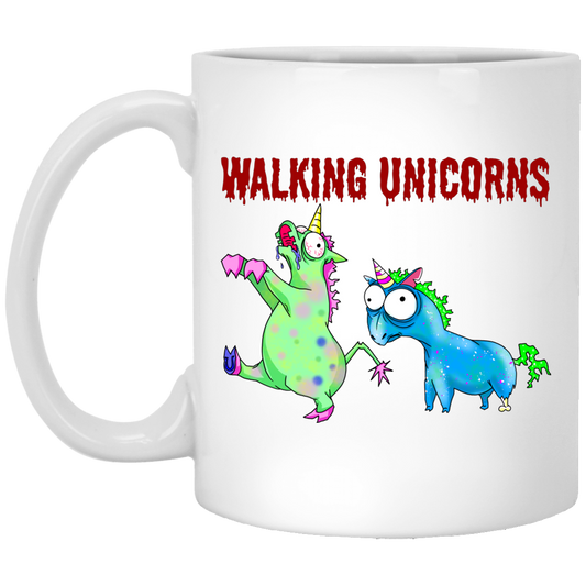 Walking Unicorns Funny Mug, Unicorn Gifts - GoneBold.gift