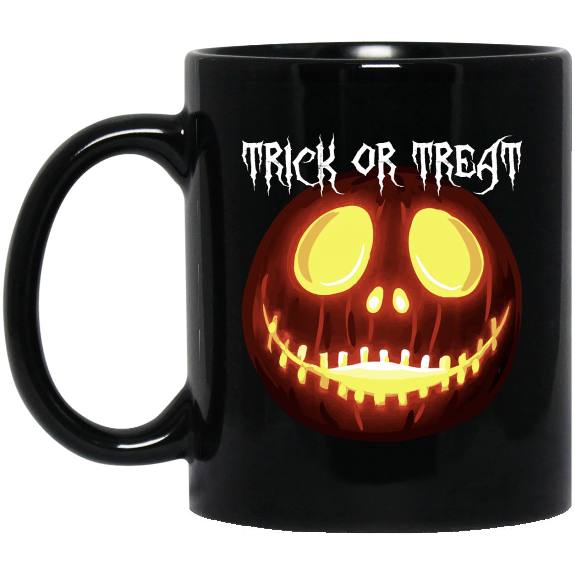 Halloween Mug Trick or Treat Black Coffee Mugs - GoneBold.gift