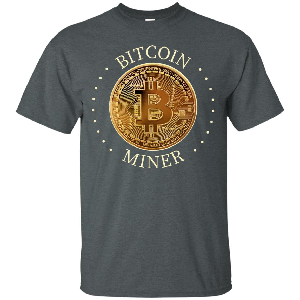 Bitcoin Shirt for Men - Bitcoin Miner - GoneBold.gift