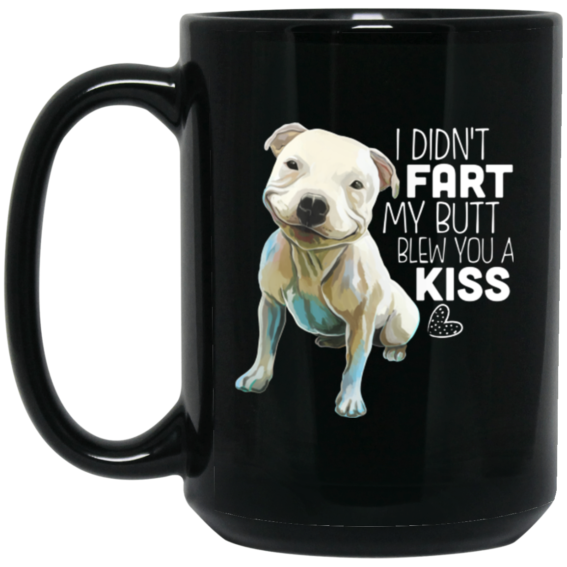 Pit Bull Gifts - Funny Pitbull Black Coffee Mug - GoneBold.gift