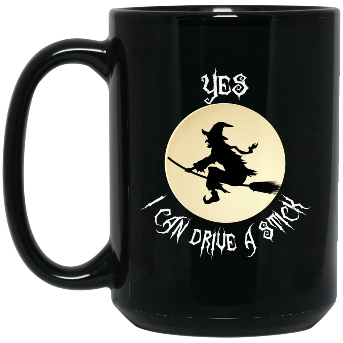 Halloween Mug Funny Witch Black Coffee Mugs - GoneBold.gift