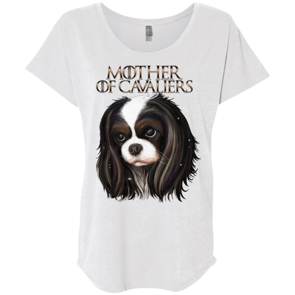 Mother of Cavaliers, Cavalier King Charles Spaniel Shirt for Women - GoneBold.gift