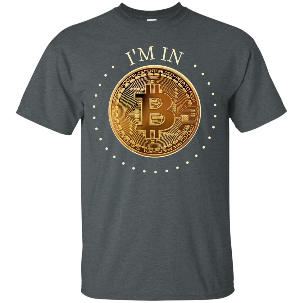 Bitcoin Shirt for Men - I'm In - GoneBold.gift