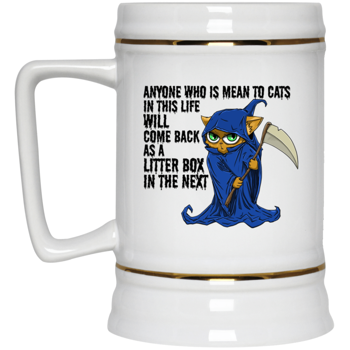 Cat Mug - funny mug - People Don't Like Cats - GoneBold.gift