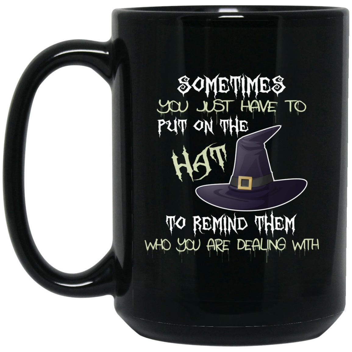 Halloween Witch Mug Black Coffee Mugs - GoneBold.gift
