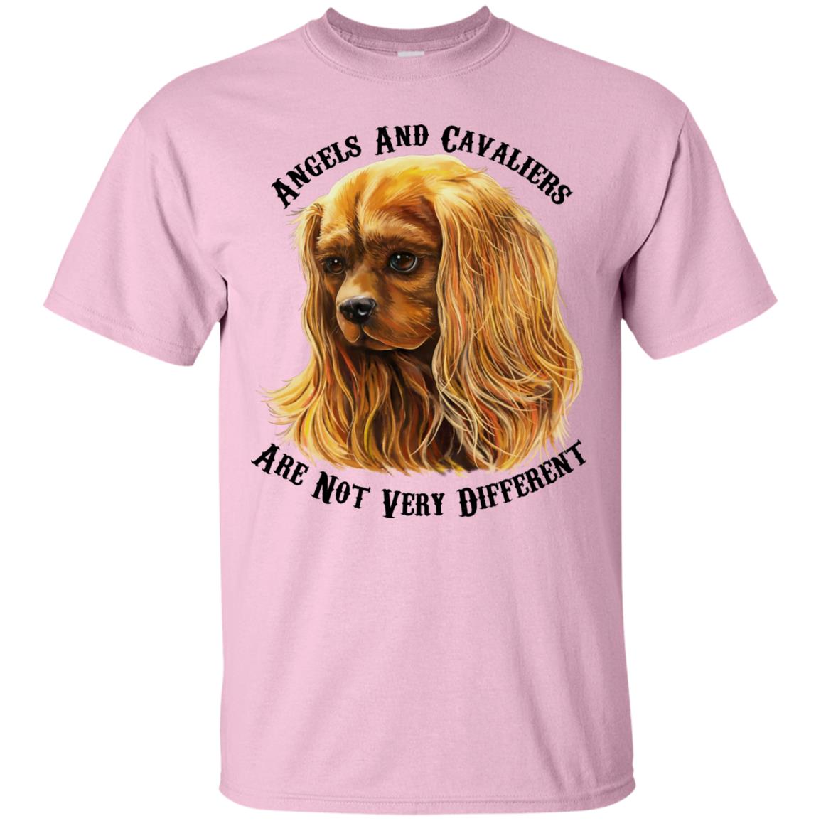 Cavalier King Charles Spaniel Ruby Angels T-Shirt - GoneBold.gift