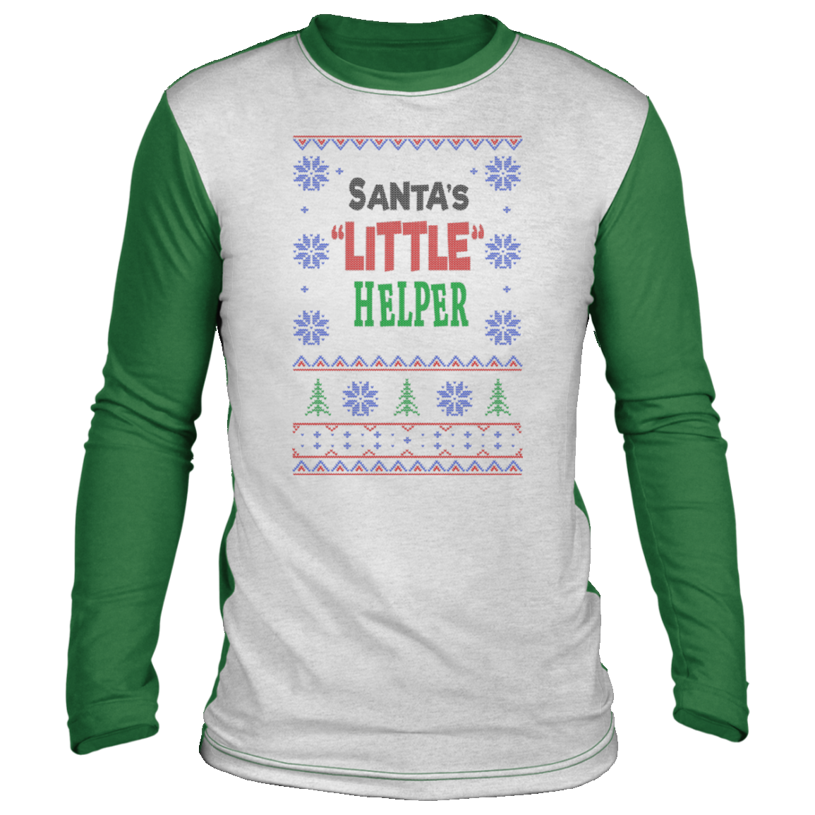 Santa's little deals helper sweater