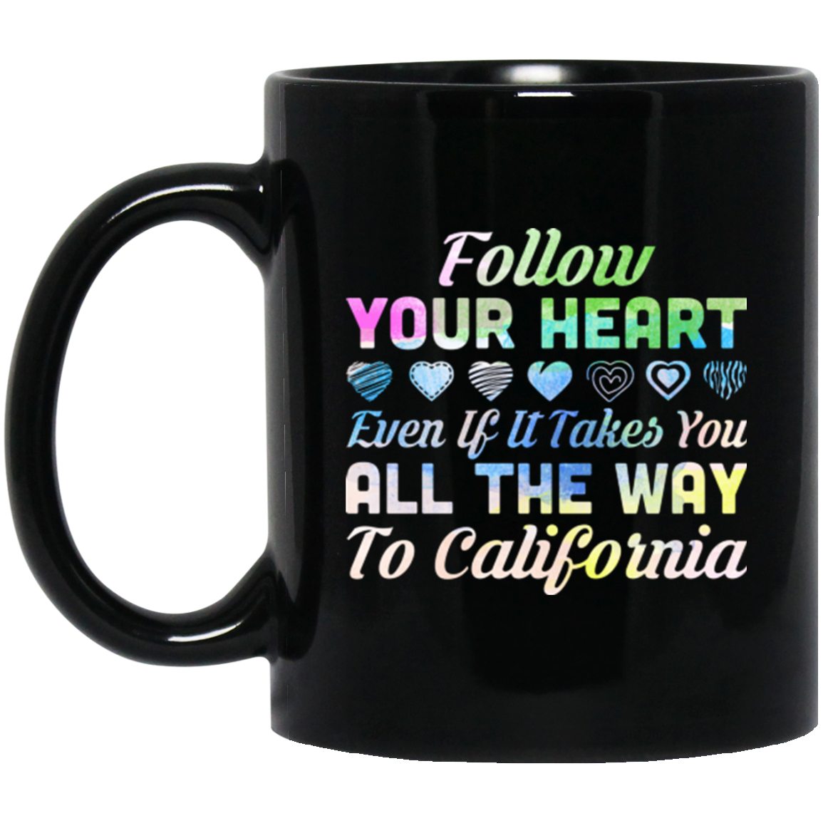 California Mug Souvenir Black Coffee Mugs - GoneBold.gift