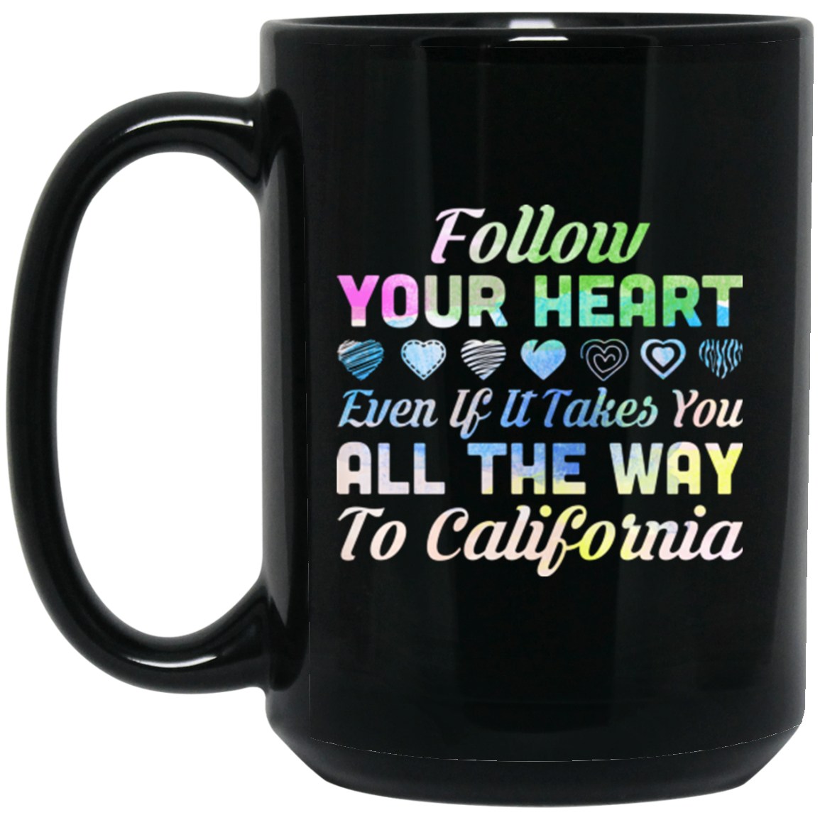 California Mug Souvenir Black Coffee Mugs - GoneBold.gift