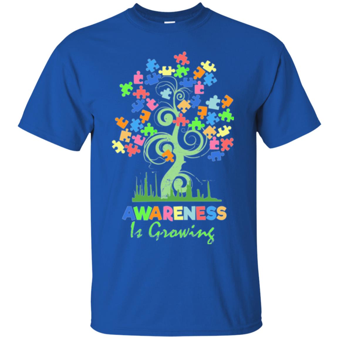 Autism Awareness shirts - Awareness Is Growing - GoneBold.gift